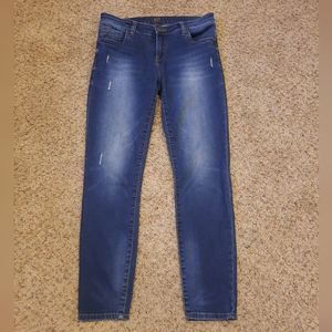 KUT from the Kloth Women's Size 8S Jeans Toothpick Skinny Medium Blue